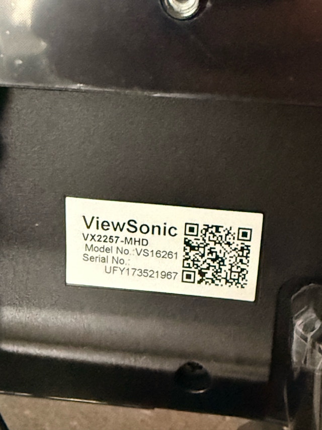 Viewsonic 21.5 inch monitor - photo 4