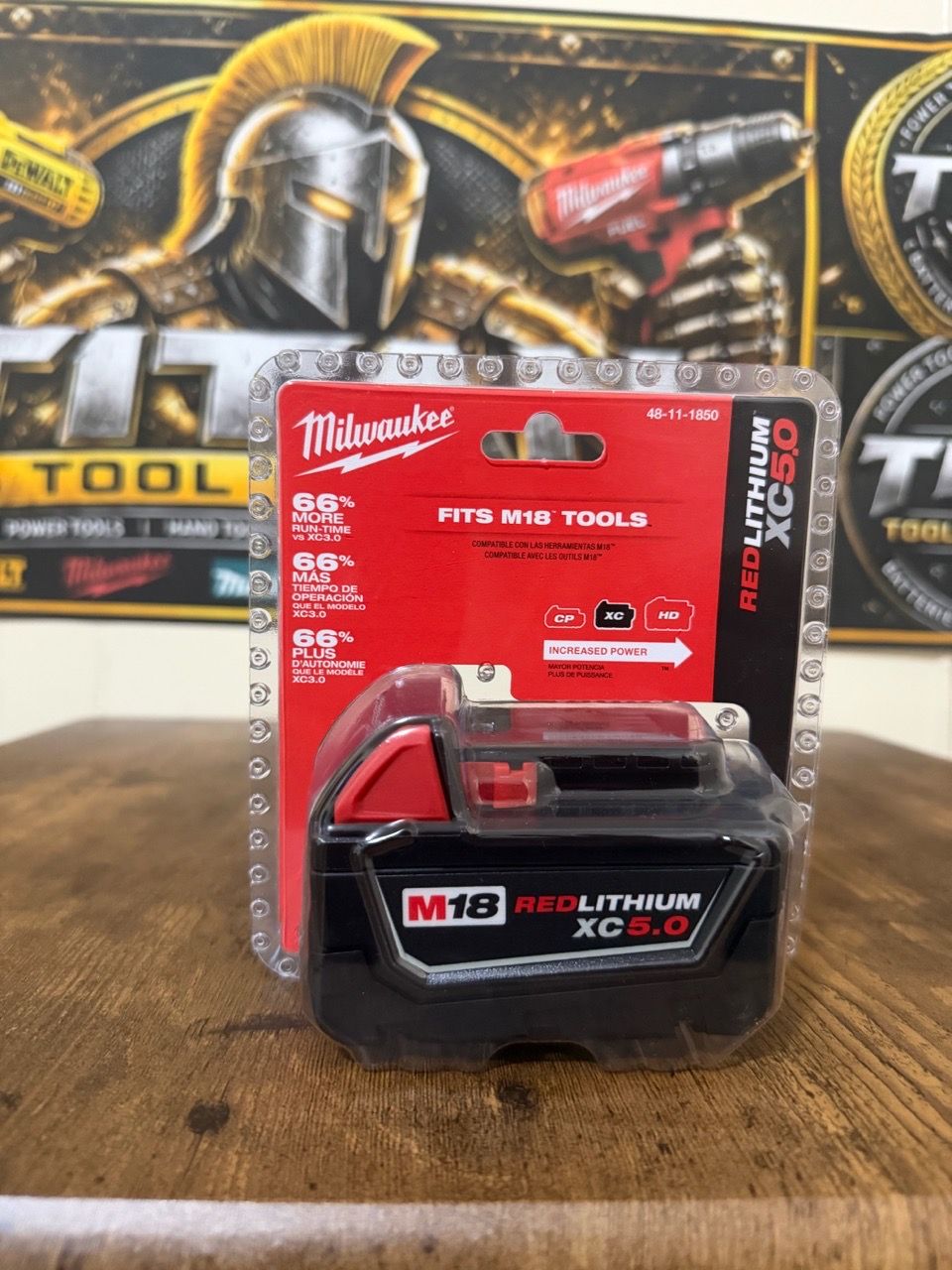 Milwaukee M18 18V 5.0Ah REDLITHIUM XC Battery