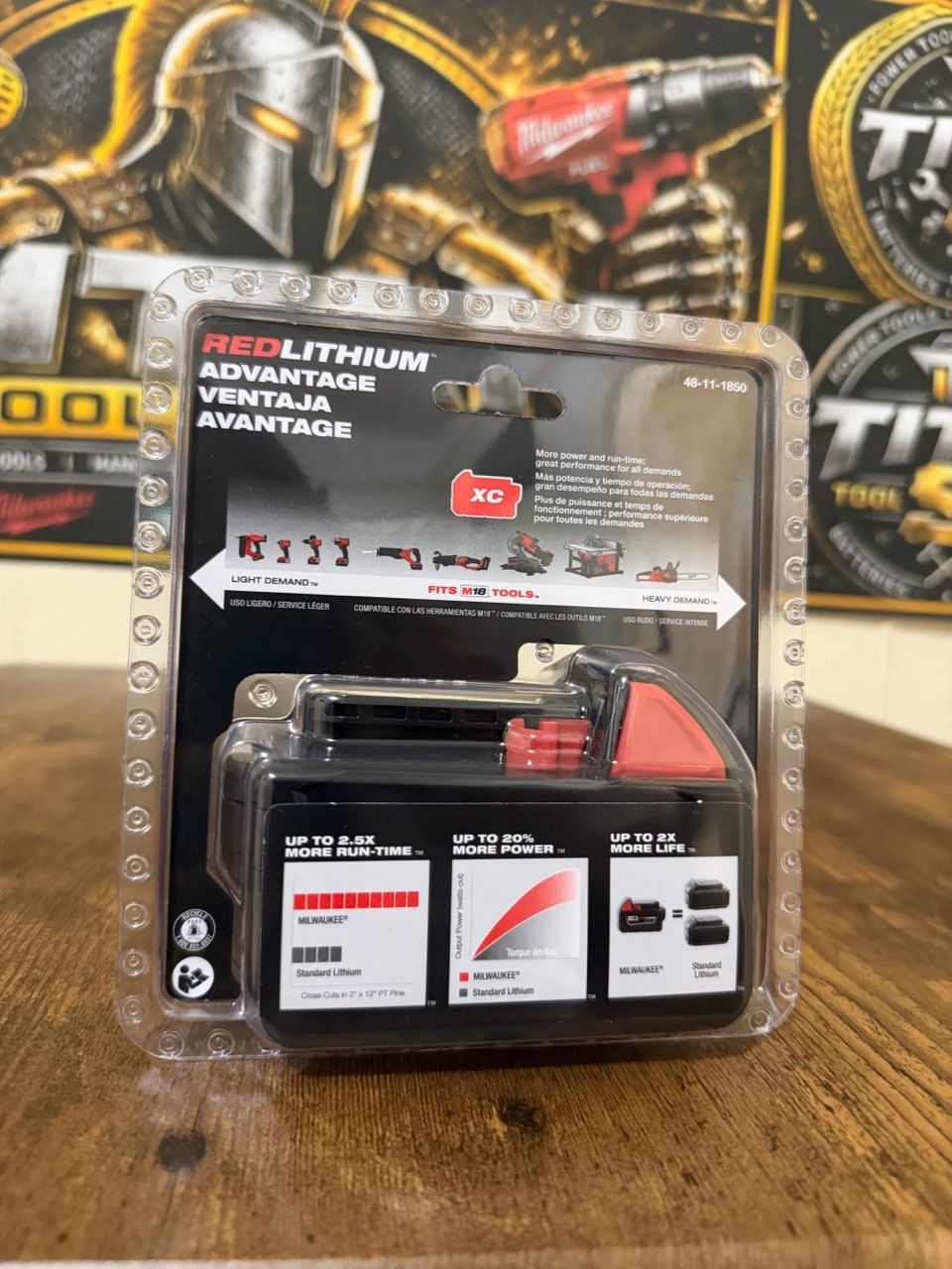 Milwaukee M18 18V 5.0Ah REDLITHIUM XC Battery - photo 3