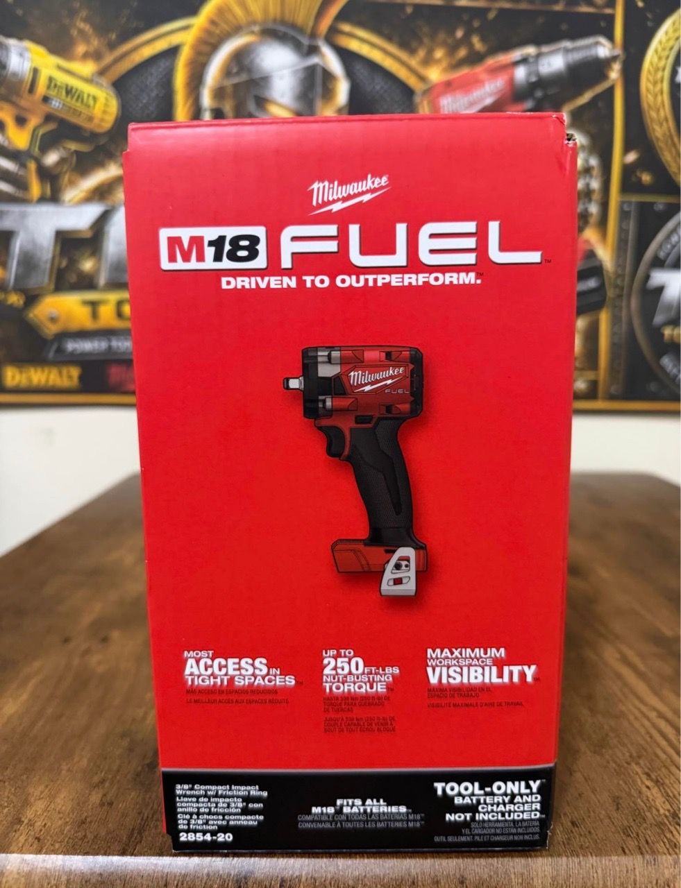 Milwaukee M18 Fuel 2854-20 3/8" Stubby Impact Wrench
