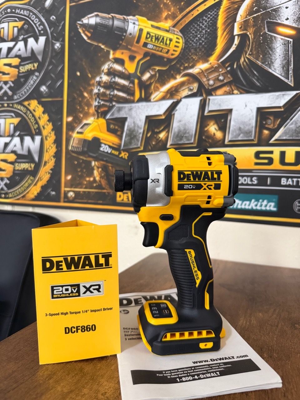DEWALT XR DCF860B Impact Driver 20V MAX | 2500 in-lbs - photo 2