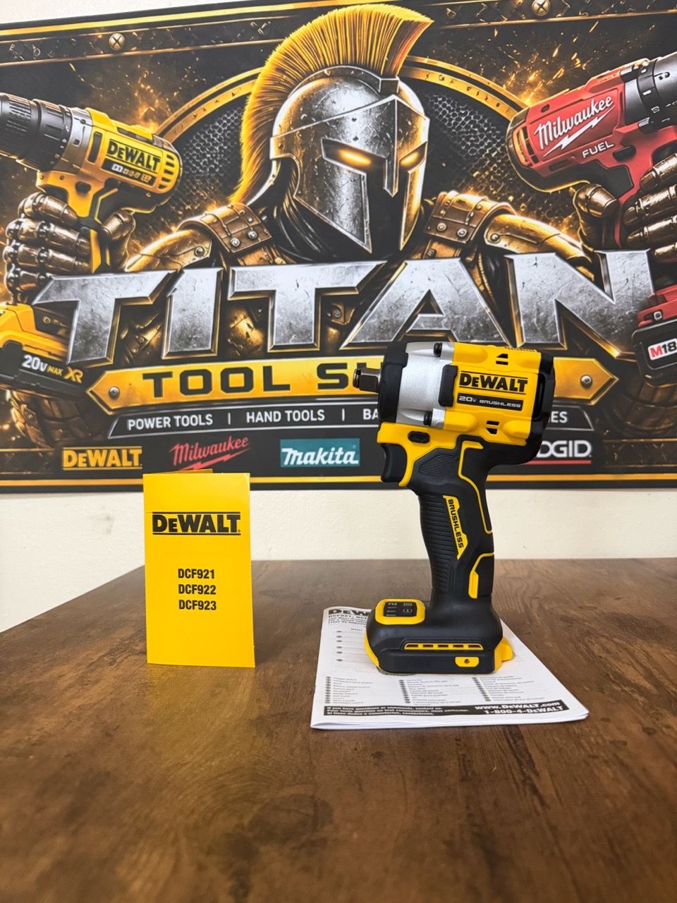 DEWALT ATOMIC DCF921B 20V MAX 1/2" Compact Impact Wrench - photo 3