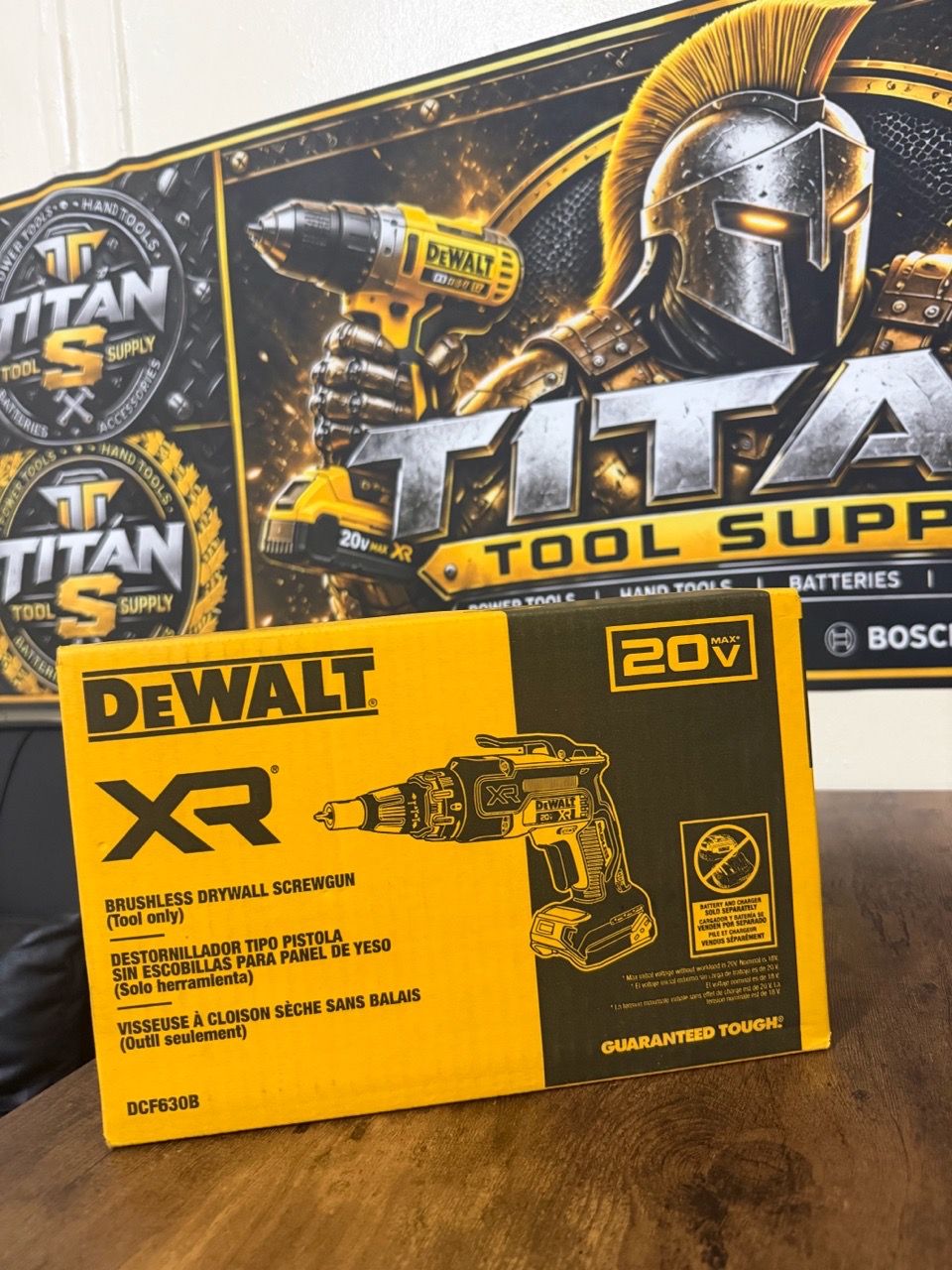 DEWALT DCF630B 20V XR Brushless Drywall Screw Gun