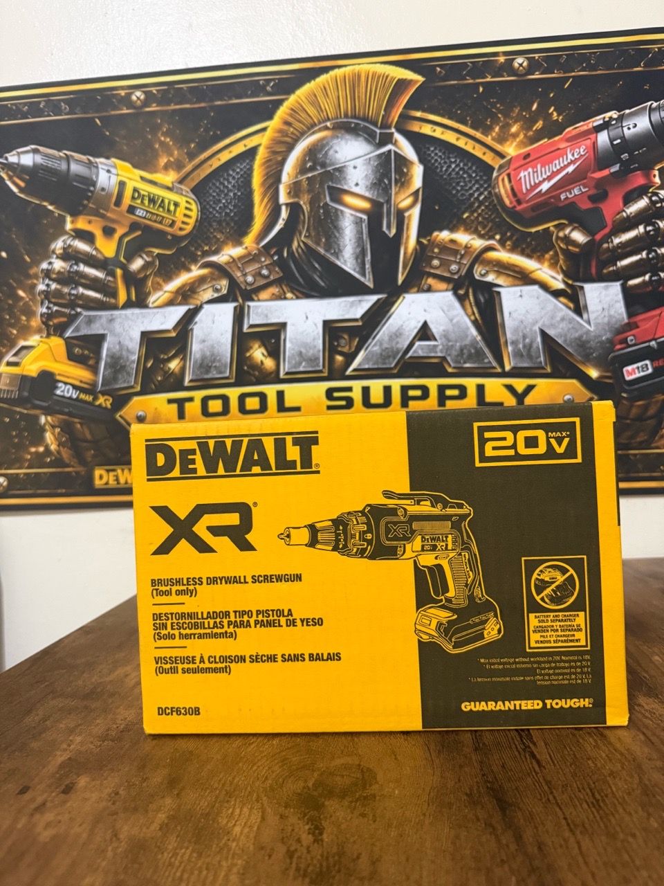 DEWALT DCF630B 20V XR Brushless Drywall Screw Gun - photo 2
