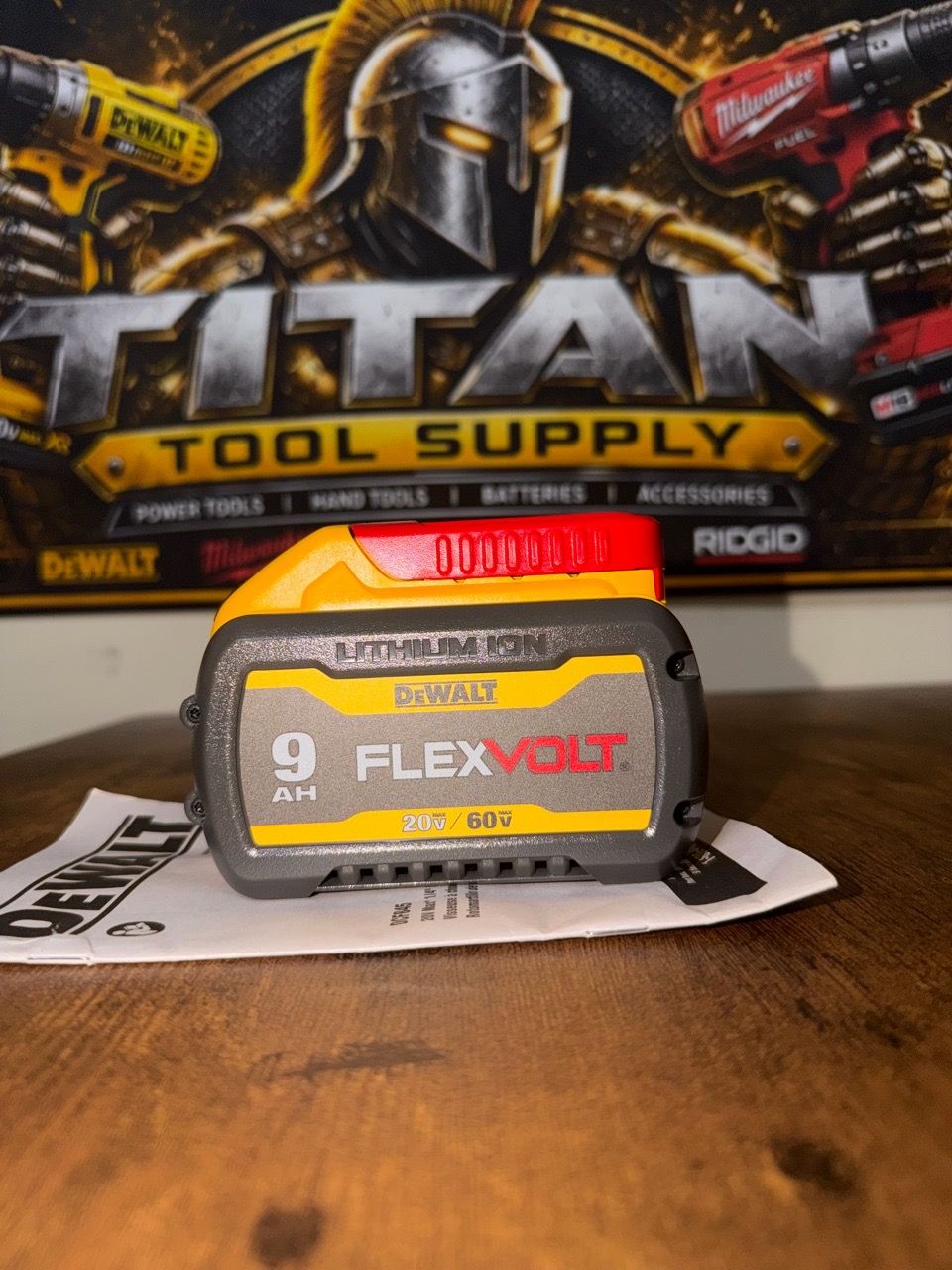 DEWALT FLEXVOLT 20V/60V 9Ah Battery DCB609 - New Original