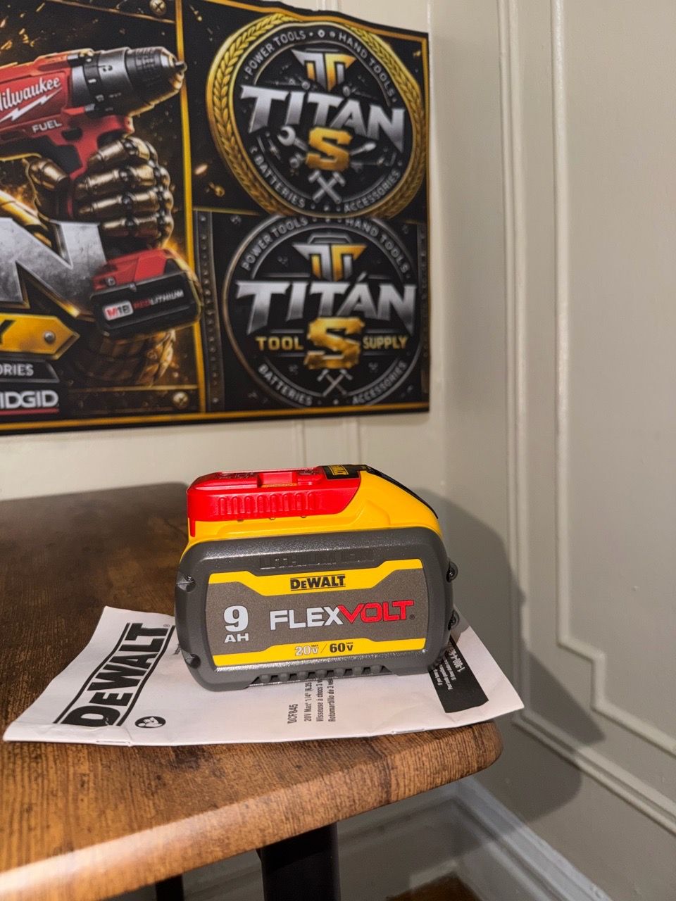 DEWALT FLEXVOLT 20V/60V 9Ah Battery DCB609 - New Original - photo 4