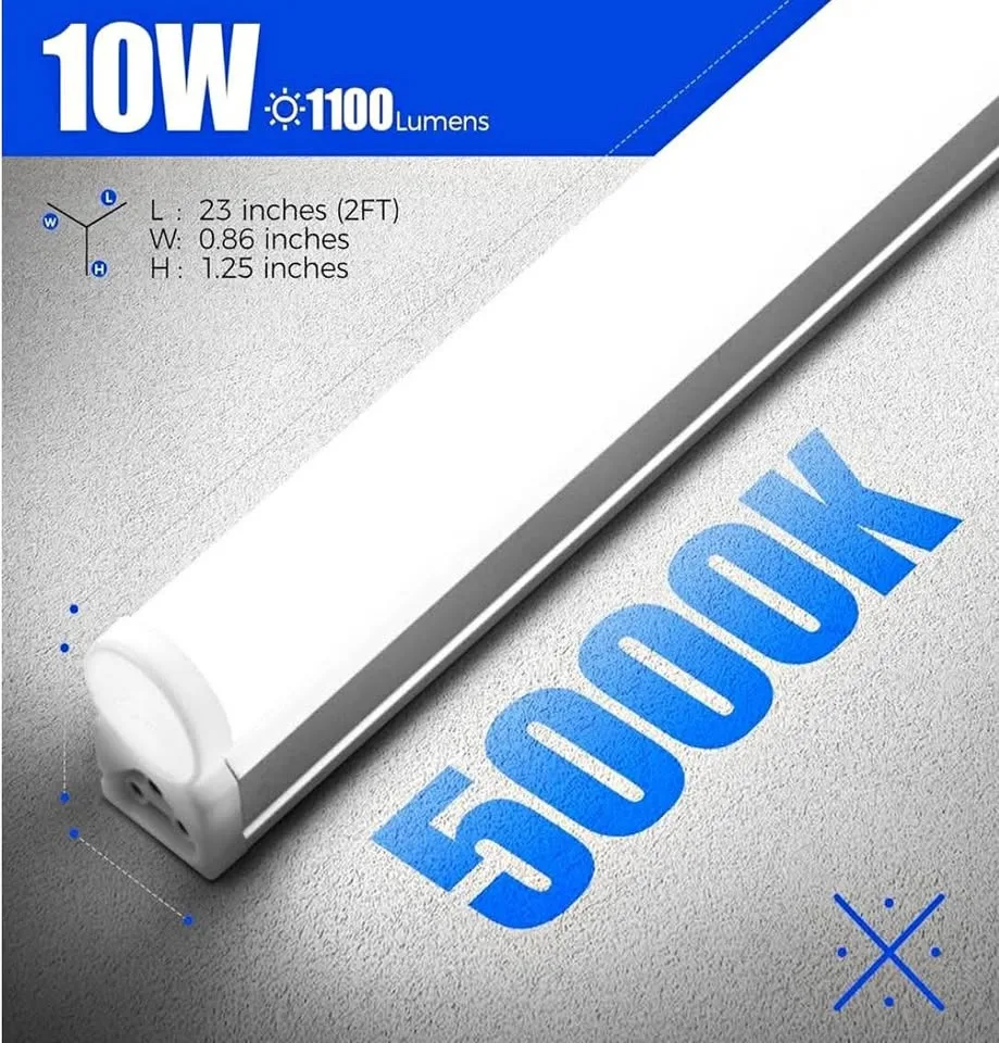 Barrina T5 LED Ceiling Light Fixtures — Brand New, 6 Pack thumbnail
