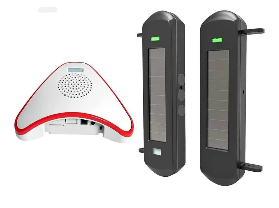 HTZSAFE Solar Wireless Driveway Alarm — Brand New thumbnail
