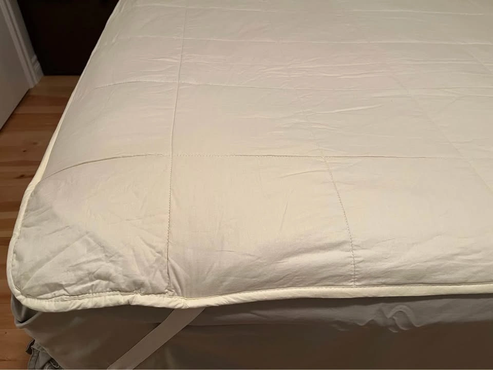 MulberrySilk 100% Natural Silk Mattress Topper – Queen size - photo 2