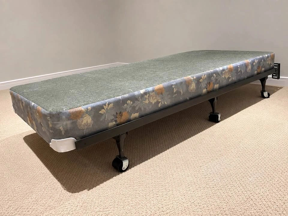 Twin Mattress Foundation / Bed Base with Metal Frame - photo 2