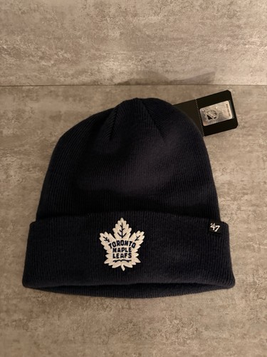 Toronto Maple Leafs NHL '47 Brand Navy Blue Knit Toque Beanie