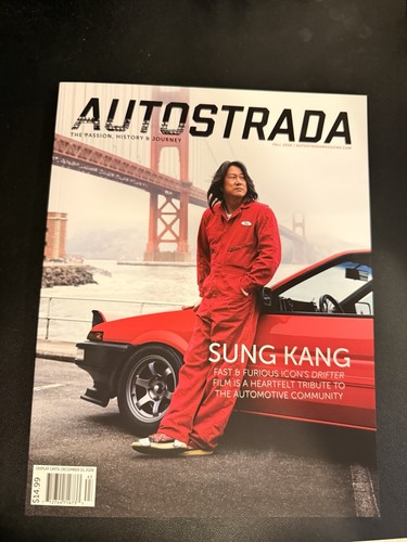 Sung Kang Autostrada Magazine RARE Exclusive