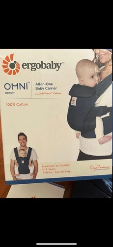Ergobaby Omni Dream Baby Carrier 4-Position Ergonomic Gray - photo 4