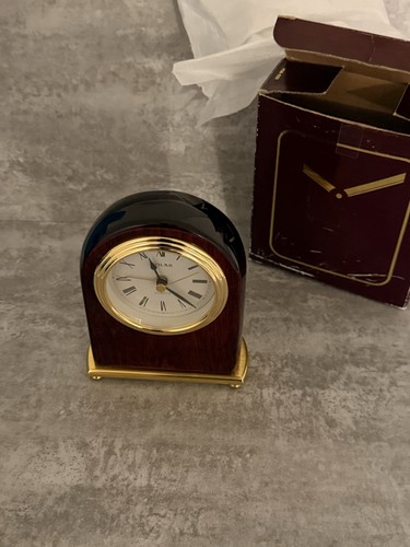 Vintage clock Domed/ balloon-style mantel New Old Stock - photo 4