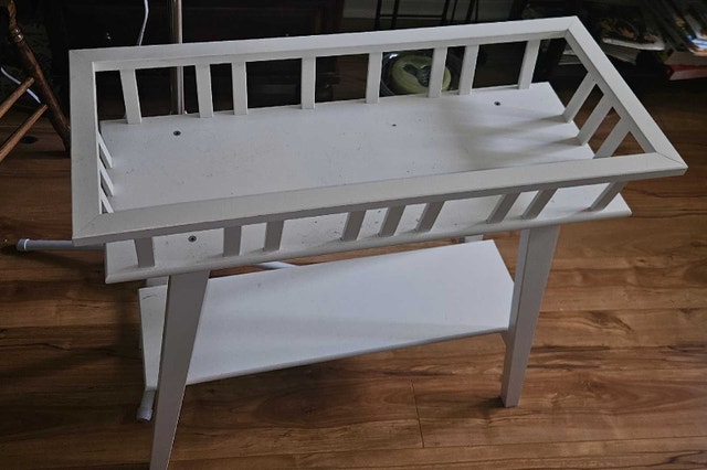 White Baby Changing Table