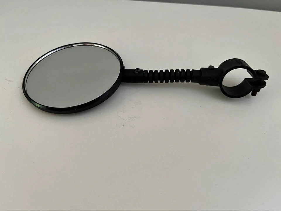 Bicycle Handlebar Rear View Mirror with Reflector – Adjustable