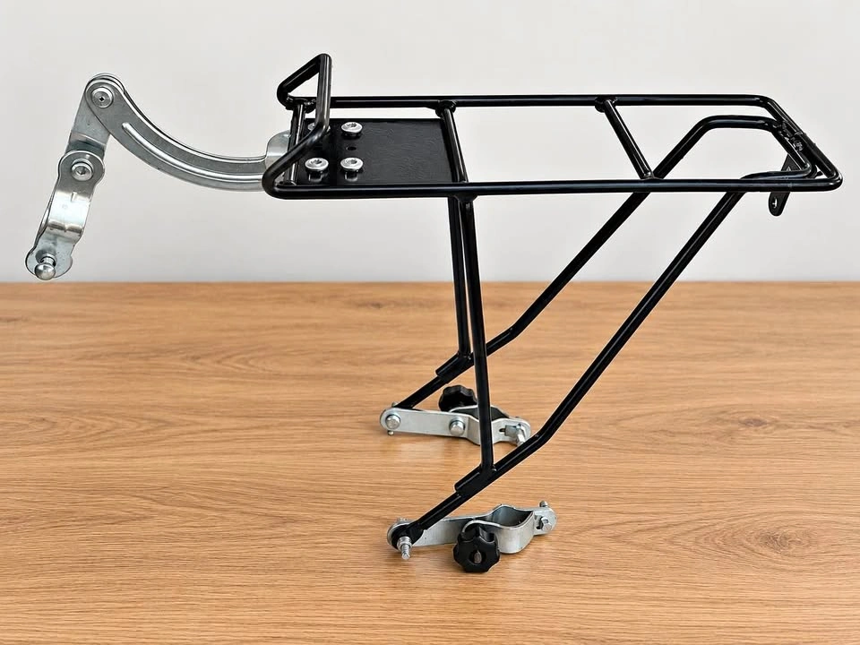 Adjustable Rear Bicycle Cargo Rack – Metal Bike Carrier