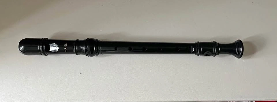 Ariel Soprano Recorder – Black – Beginner Musical Instrument