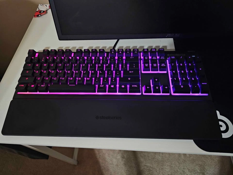 SteelSeries Apex 3 RGB Gaming Keyboard + Wrist Rest - photo 4