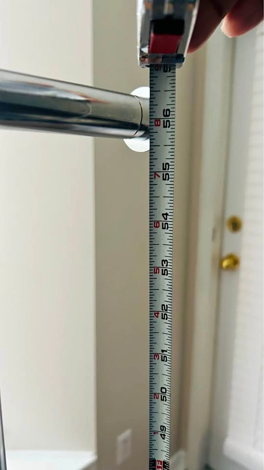 Double Rail Rolling Garment Rack