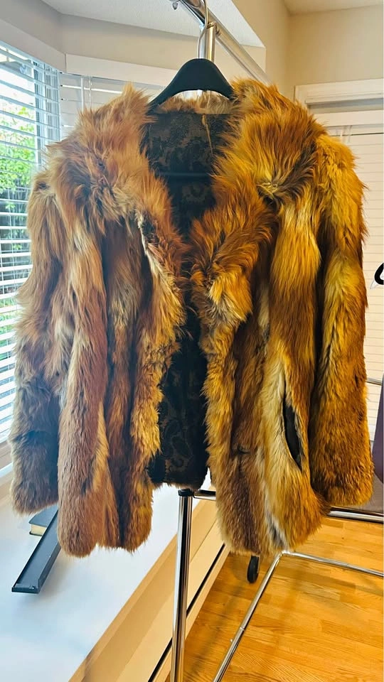 Vintage Natural Fur Jacket
