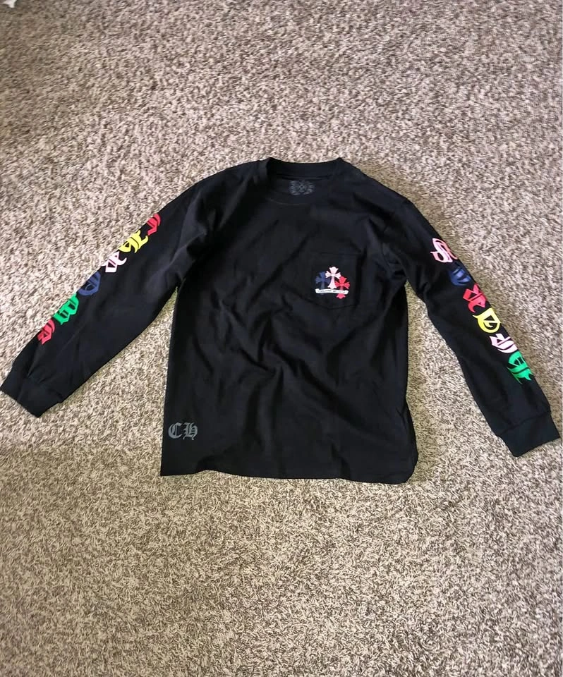 Chrome Hearts Multi Color Cross Long Sleeve