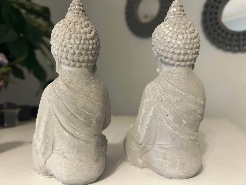 Buddha Tealight Candle Holders - Set of 2 - photo 2