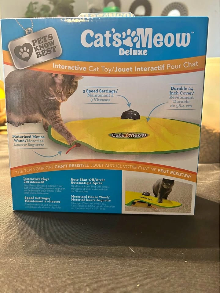 Pets Know Best Cat's Meow Deluxe Interactive Cat Toy