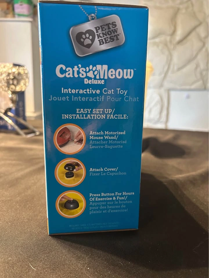 Pets Know Best Cat's Meow Deluxe Interactive Cat Toy - photo 2