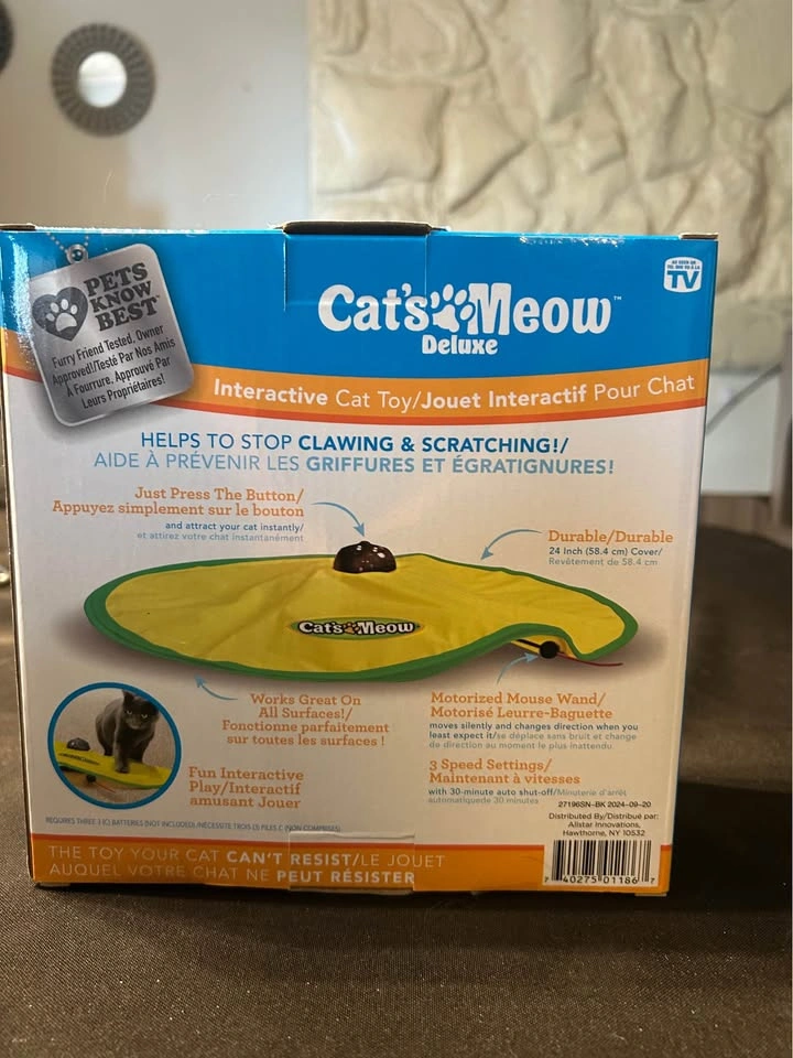 Pets Know Best Cat's Meow Deluxe Interactive Cat Toy - photo 3