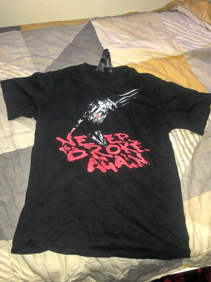 Vlone x Never Broke Again Skeleton T-Shirt
