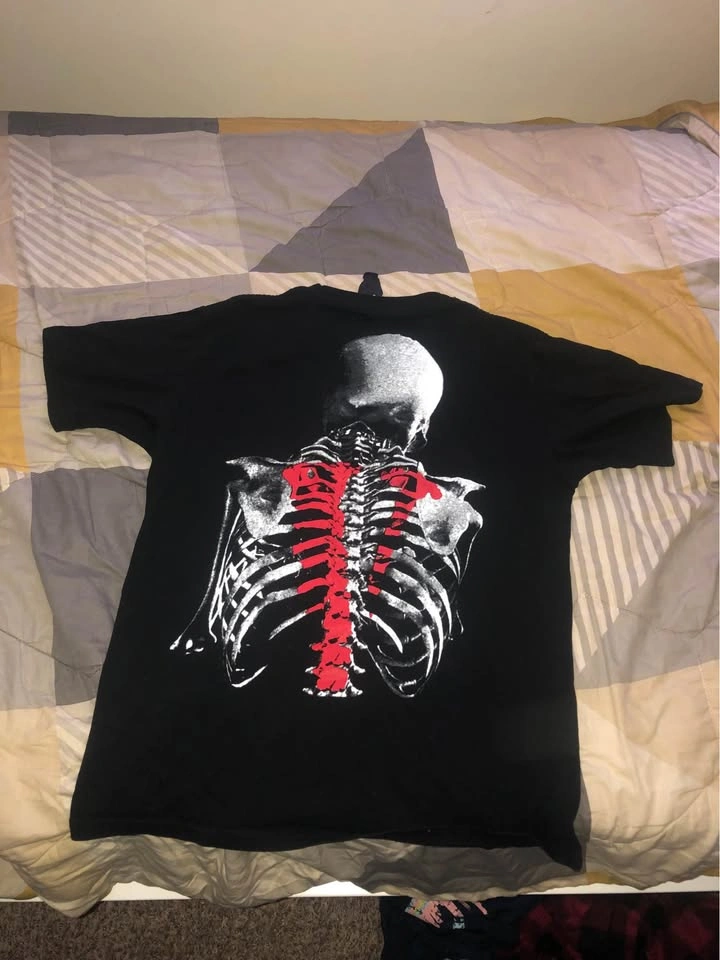 Vlone x Never Broke Again Skeleton T-Shirt - photo 2