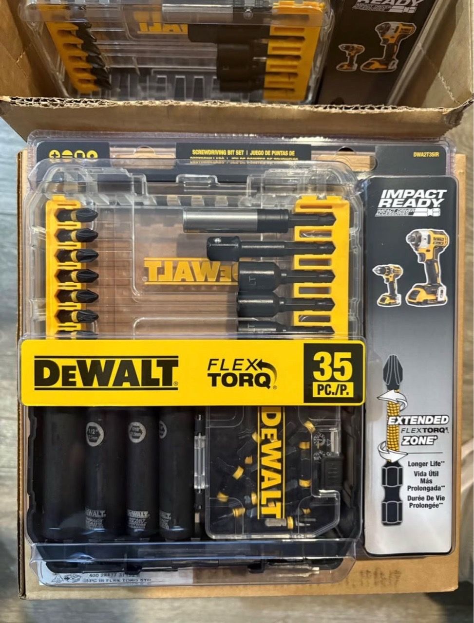 DEWALT FLEX TORQ 35-Piece Screwdriving Bit Set