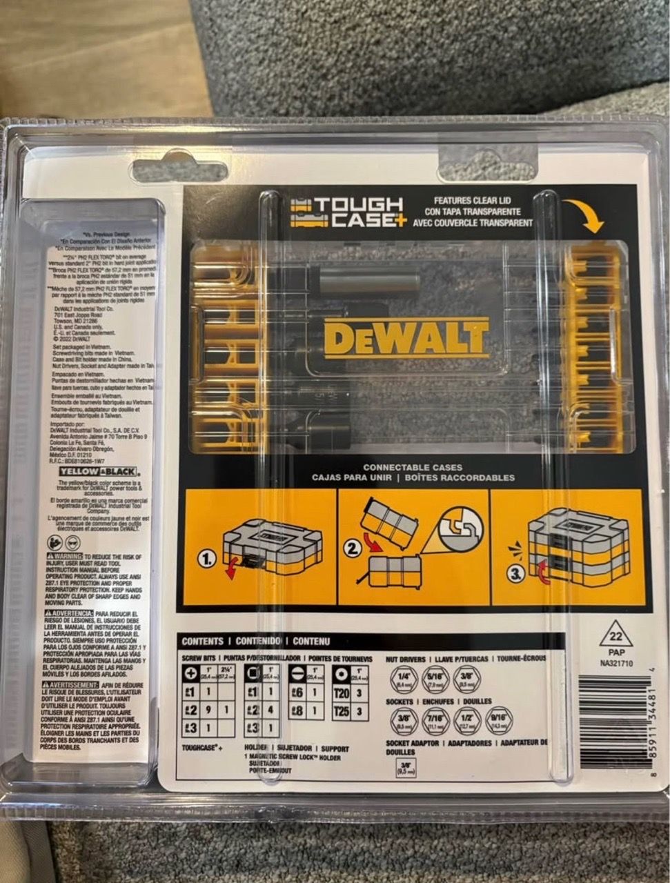 DEWALT FLEX TORQ 35-Piece Screwdriving Bit Set - photo 2