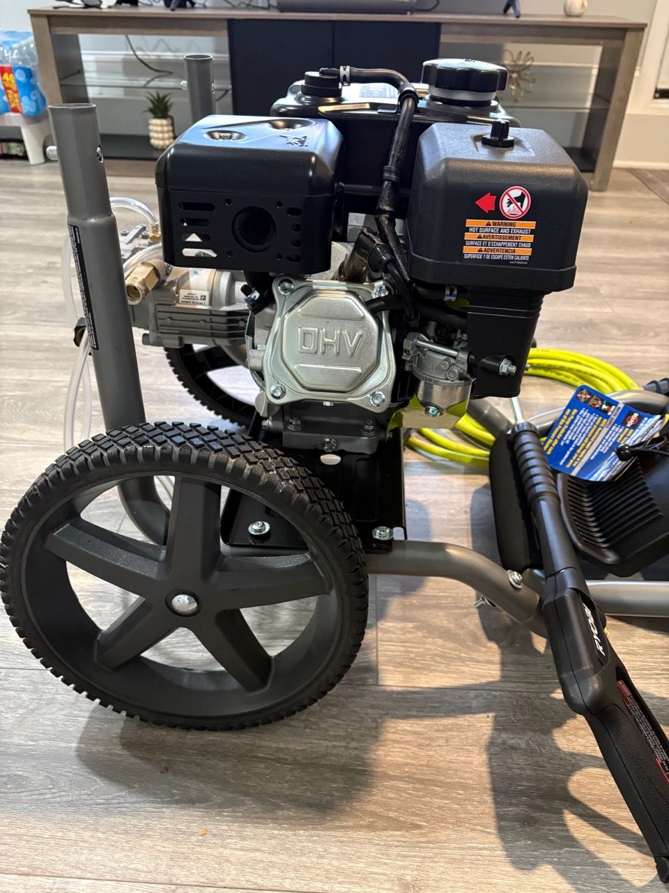 Ryobi 212cc OHV Gas Pressure Washer - photo 4