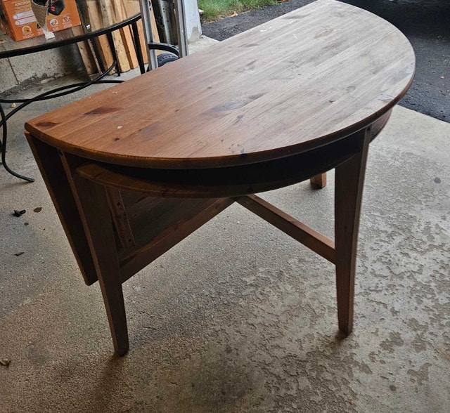IKEA Drop-Leaf Dining Table - photo 3