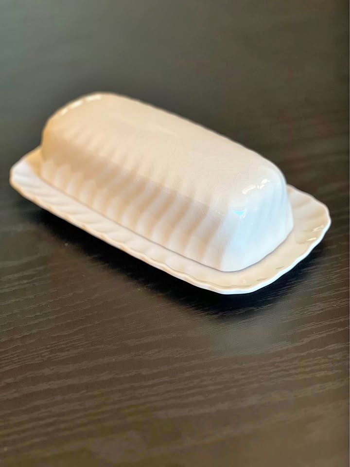 JOHNSON BROTHERS Butter Dish Ironstone ENGLAND
