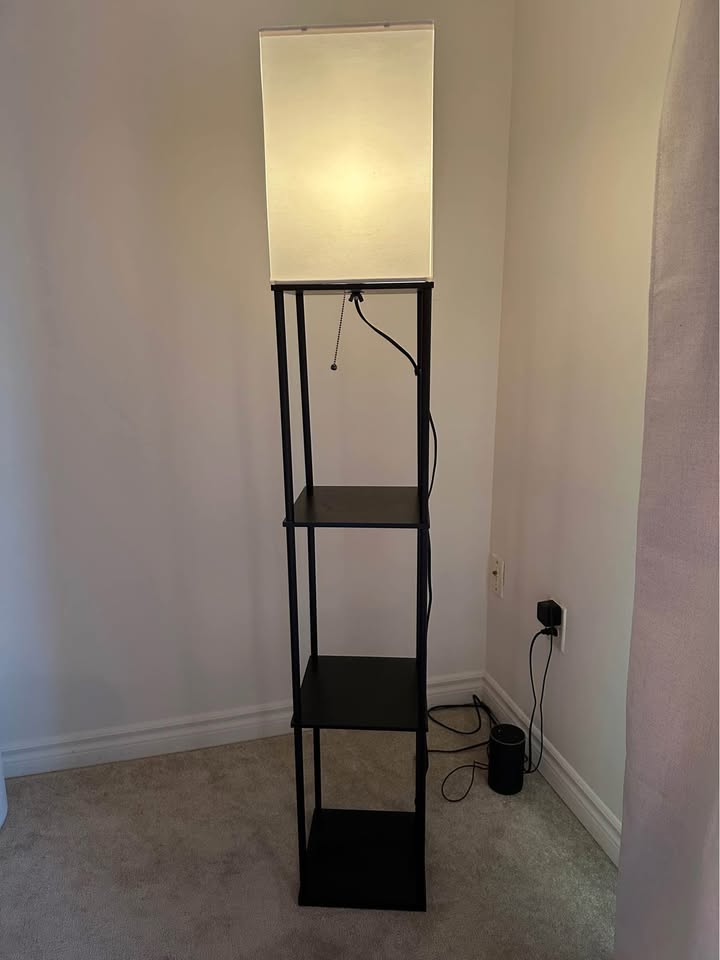 Lamp & Storage Stand/Shelves - photo 3