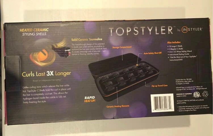 InStyler TOPSTYLER Ceramic Styling “C” Shells - photo 2