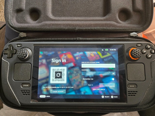 Steam Deck LCD Gaming Handheld PC – Complete Bundle