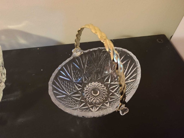 Vintage Cut Glass Serving Set - photo 3
