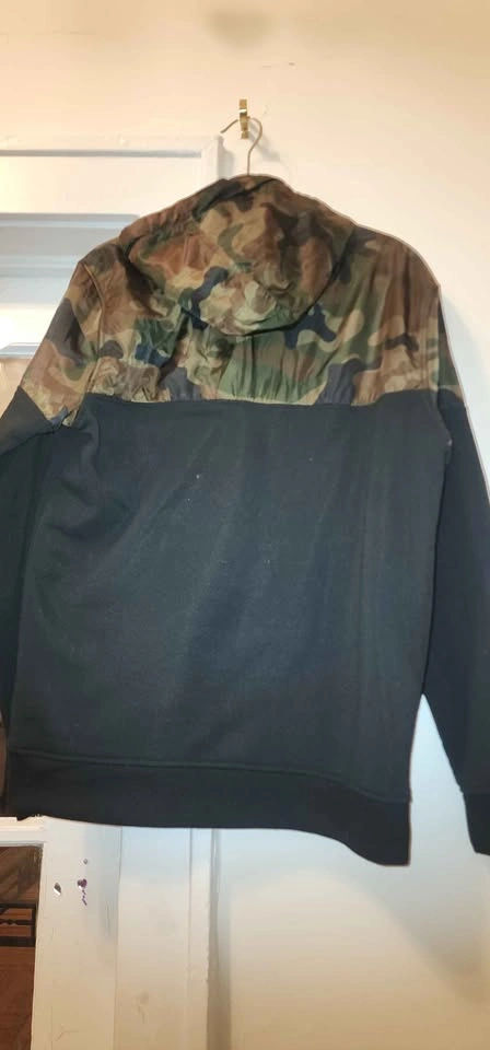 Rebel Minds Camouflage Half-zip pullover windbreaker - photo 3