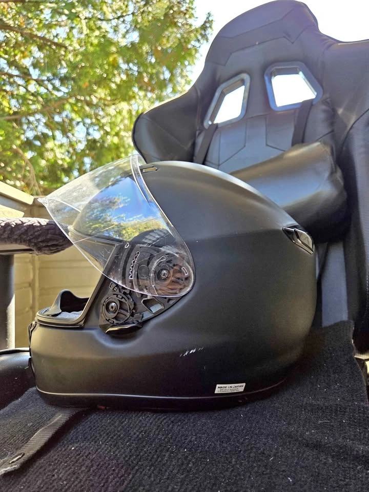 Shoei Qwest Helmet with Sena Bluetooth Headset
