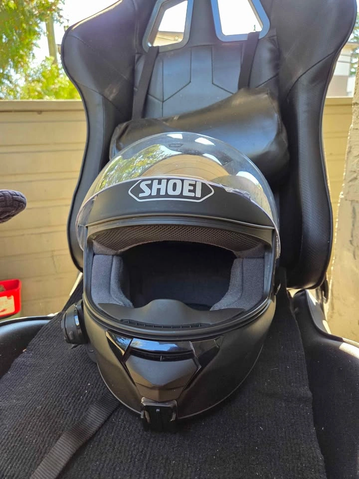 Shoei Qwest Helmet with Sena Bluetooth Headset - photo 2