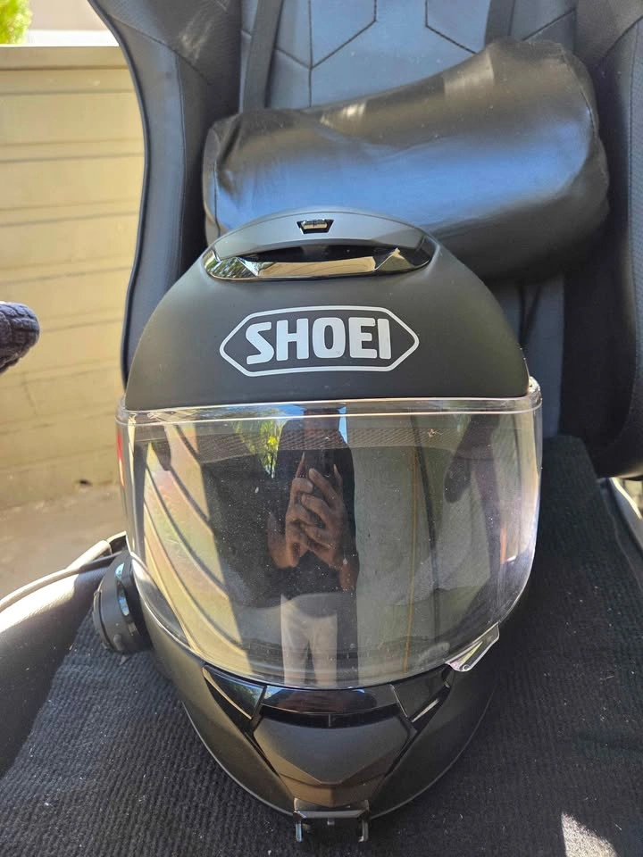 Shoei Qwest Helmet with Sena Bluetooth Headset - photo 5