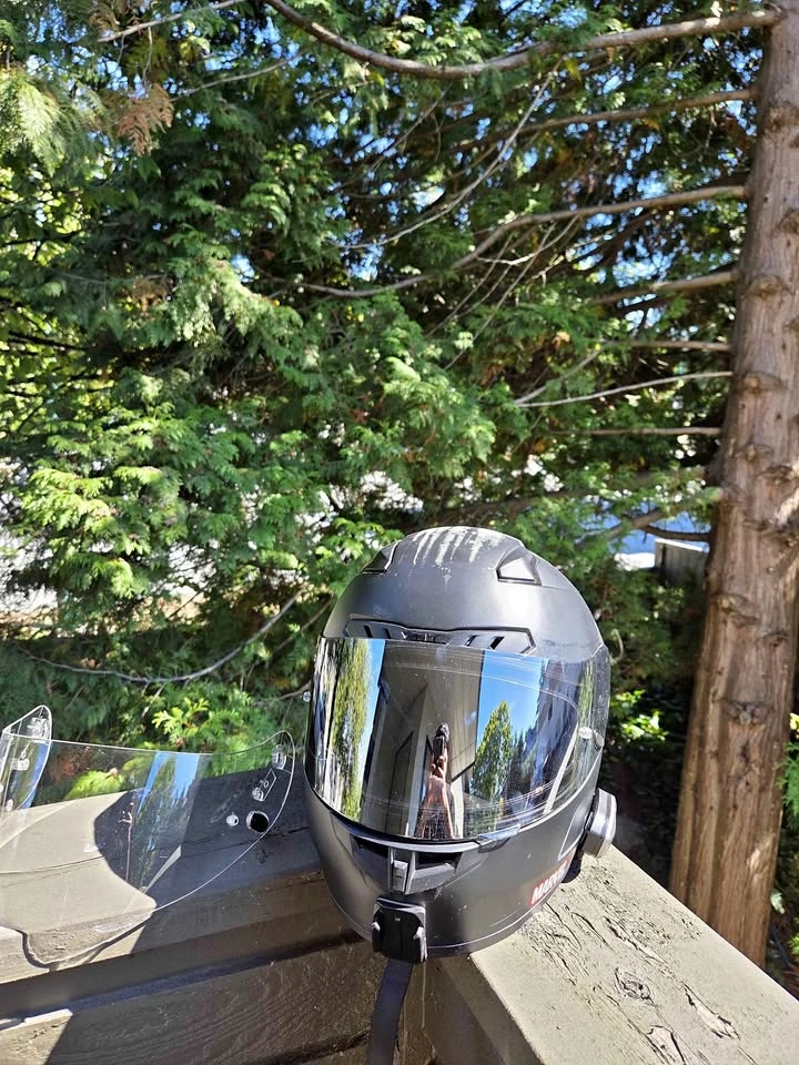 HJC CL-17 Punisher Motorcycle Helmet with Sena