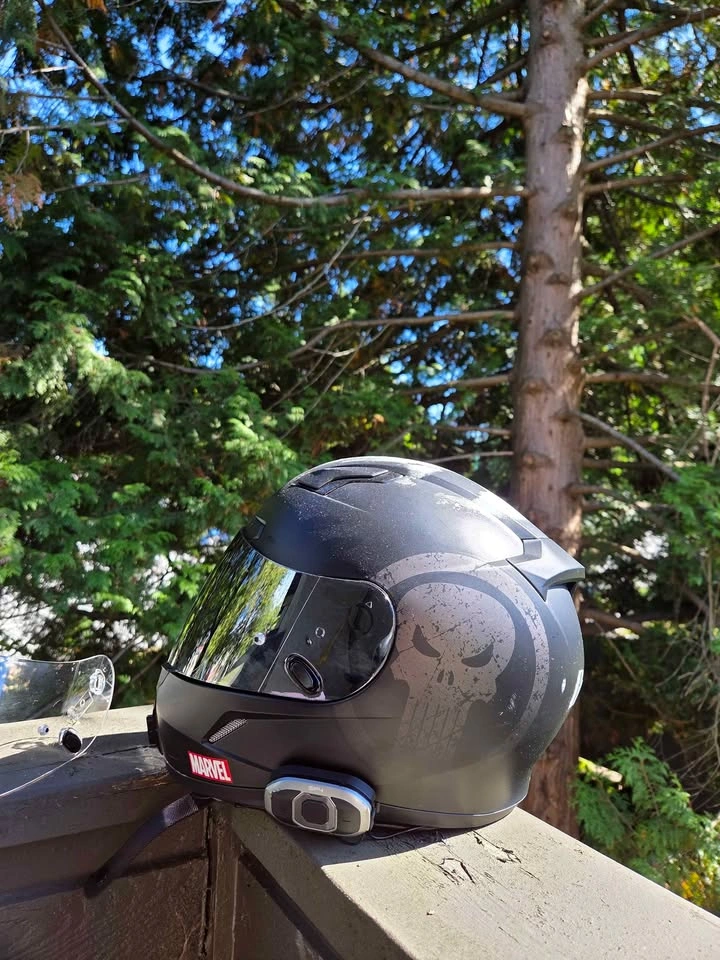 HJC CL-17 Punisher Motorcycle Helmet with Sena - photo 2
