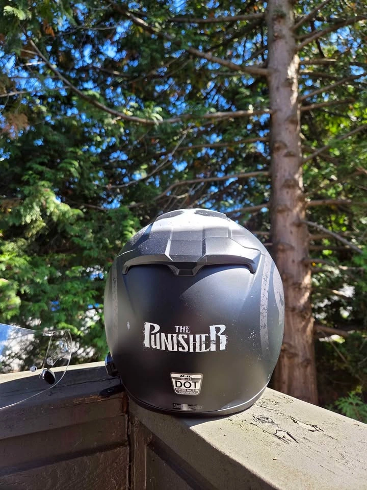 HJC CL-17 Punisher Motorcycle Helmet with Sena - photo 3