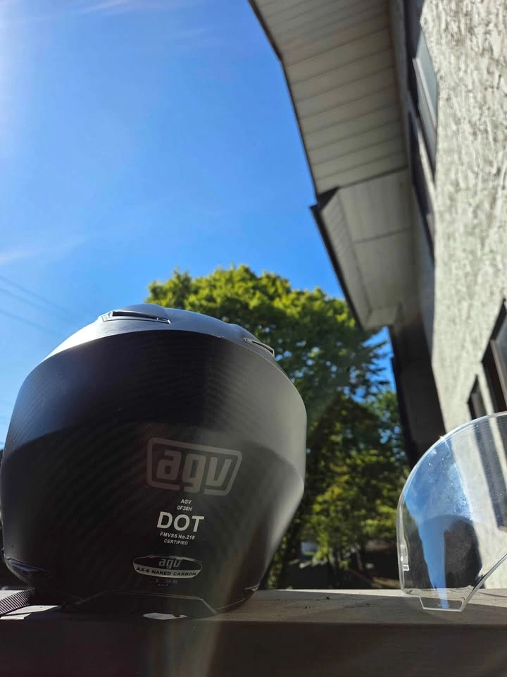 AGV AX-8 Naked Carbon Helmet - photo 3