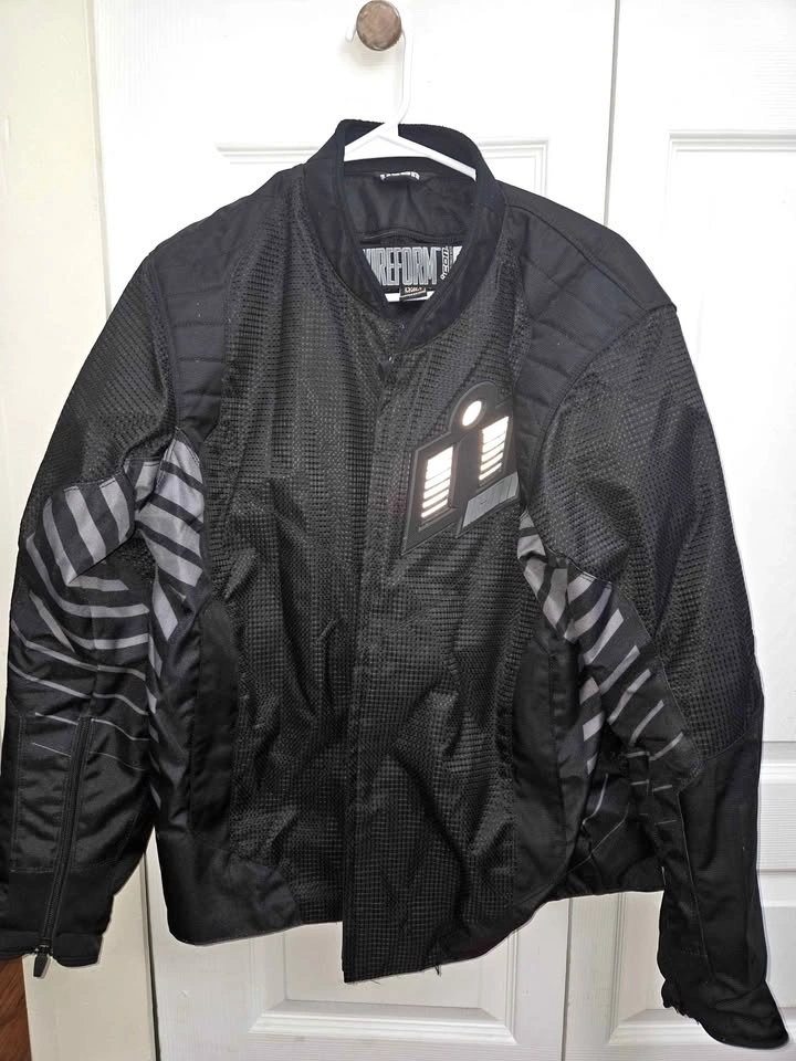 Icon Wireform Motorcycle Jacket - Size Large